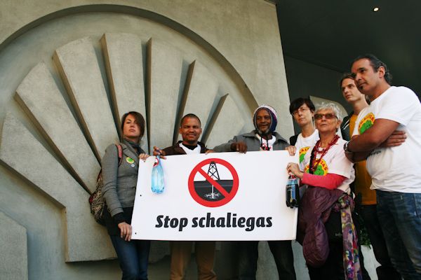 Shale gas protest